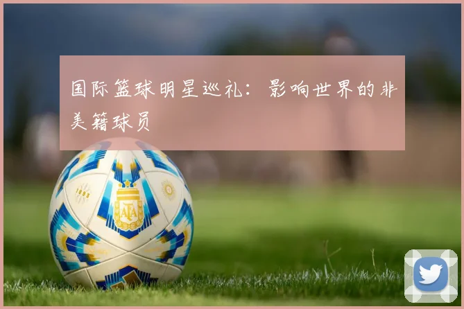 国际篮球明星巡礼:影响世界的非美籍球员